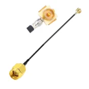 Pigtail uFL moški PCB/SMA vtič 15 cm
