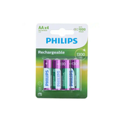 Punjiva baterija Philips AA NiMh 1300mAh 1/4