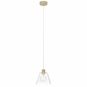 EGLO Viseca lampa COPLEY E27 20 cm zlatna/staklo 43633