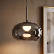 OSRAM LED-visoka svetilka Decor Satellite, siva, O 20 cm, 1-žarnica, CCT - Dnevna soba/jedilnica - Sodobni - Steklo