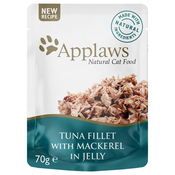 Ekonomično pakiranje: Applaws Pouch in Jelly 32 x 70 g - Tuna sa skušom