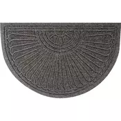wash+dry PREDPRAŽNIK Halfmoon Dark Grey 55/85 cm reliefno siva