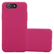 Cadorabo Cadorabo Case, združljiv s Sonyjem v Frosty Pink - Hard Case zaščitni pokrov v zmrznjenem videzu proti praskam in udarcem, (20568713)