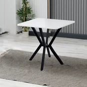 Hanah Home Trpezarijski sto Elma, 70 x 74 x 70 cm, Bela