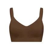cfab Nedrček Seamless Compact Push-Up BH rjava