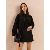 Sinsay - Jednobojni skort - crno