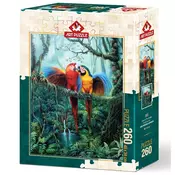 Art puzzle - Puzzle Ljubezen v gozdu 260 kosov