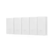 Ubiquiti 24v, .5A Giga POE, white, 5-pack (POE-24-12W-5P)