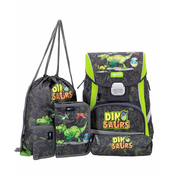 ABC123 šolska torba DINO, 5-delni set