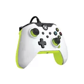 Gamepad PDP Wired Controller - Electric White - Yellow