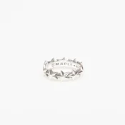 Prstan MAPLE Star Ring Medium Silver 925 9