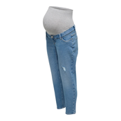 Only Maternity Kavbojke OLMCatwalk moder denim/svetlo siva