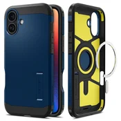 Ovitek Spigen Tough Armor Mag za iPhone 16 - navy blue