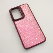 Maska Crystal Dots za Samsung A26 5G/ A266B bordo