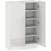 Homestar omara za čevlje 5-nadstropna 72x345x103 cm bela