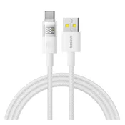 BASEUS DISPLAY II podatkovni kabel USB - Type-C, 100 cm, BIJELI P10382701211-00
