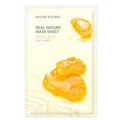 Nature Republic Real Nature Royal Jelly Sheet Mask - Hranilna Maska za Obraz 1kos/23ml