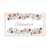 Personal Namizna kartica – Vintage rose Izberite količino: 11 kos - 30 kos, Typ menovky: Obyčajné