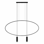 Thoro Lighting Obesna svetilka HOLAR 2 črna, (21347556)