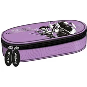 Ovalna pernica St. Majewski KPop Demon Hunters - Lilac, 1 patentni zatvarac