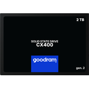 Goodram CX400 SSDPR-CX400-02T-G2 unutarnji SSD 2.5 2,05 TB Serijski ATA III 3D NAND