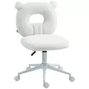 Homestar Otroški pisalni stol 50x56x80-90 cm bel