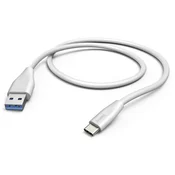 Hama USB Type-C - USB podatkovni kabel, 1,5 m, bel