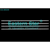ES-3653 – HISENSE 55A6G LED TRAKE VER 2 AUO PANEL 4x8 DIODA