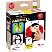 Banana Panda: Potovalni puzzle – prepolovljene živali