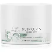 Wella Professionals Nutricurls maska za glajenje las za valovite in kodraste lase 150 ml