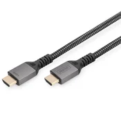 Digitus | Moški | 19-pinski HDMI tip A | Moški | 19-pinski HDMI tip A | 1 m | Črna