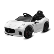 Električni avtomobilček Maserati GranTurismo Baby Mix bel