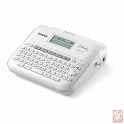 Brother PT-D410, Desktop, TZ tapes 3.5mm to 18mm, Manual Cutter, High speed print 20mm/s, graphic display, Manual Cutter, Battery&Adapter option