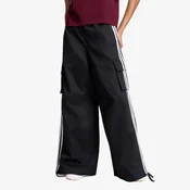 Hlače adidas Firebird Adilenium Twill 3-stripes Cargo Pants Black/ White M