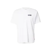 LEVIS  Majica Vintage Fit Graphic Tee slonovina/sivka/črna/bela