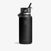 Steklenica Hydro Flask 946ml Wide Flex Straw Cap Black Universal