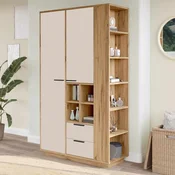 Hanah Home Multifunkcionalna komoda, Krem