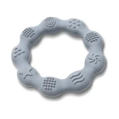 Silikonska grickalica Lorelli Premium - Ring, Grey