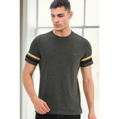 T9589 DEWBERRY MENS T-SHIRT-ANTHRACITE