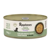 Applaws Puppy Taste Toppers Chicken Breast with Vegetables in Broth 156 g