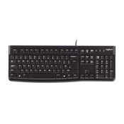 Tipkovnica Logitech - K120, crna