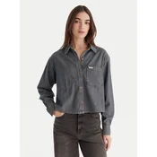 Guess Jeans Jeans srajca W5BH0D D5M8E Modra Relaxed Fit