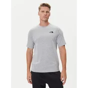 The North Face Majica NF0A87NU Siva Regular Fit