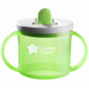 Prijelazna čaša Tommee Tippee - First cup, 4 m+, 190 ml, zelena