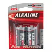 Ansmann LR14 Red-Line baby (c) baterija alkalno-manganov 1.5 V 2 kos