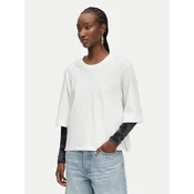 G-Star Raw Majica Modern D29372-B771 Bela Relaxed Fit