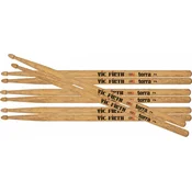 Vic Firth P7AT4PK American Classic Terra Series 4pr Value Pack Bobnarske palice (Kot novo)
