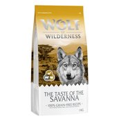 Wolf of Wilderness The Taste Of The Savanna - s govedinom i jaretinom - 1 kg