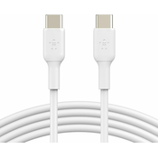 Belkin Boost Charge USB-C to USB-C Cable CAB003bt1MWH Bela 1 m USB kabel