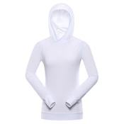 Womens quick-drying sweatshirt ALPINE PRO LIGHTA white